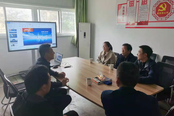 河南新鄉(xiāng)摩耐特活塞有限公司韓總一行來公司參觀洽談